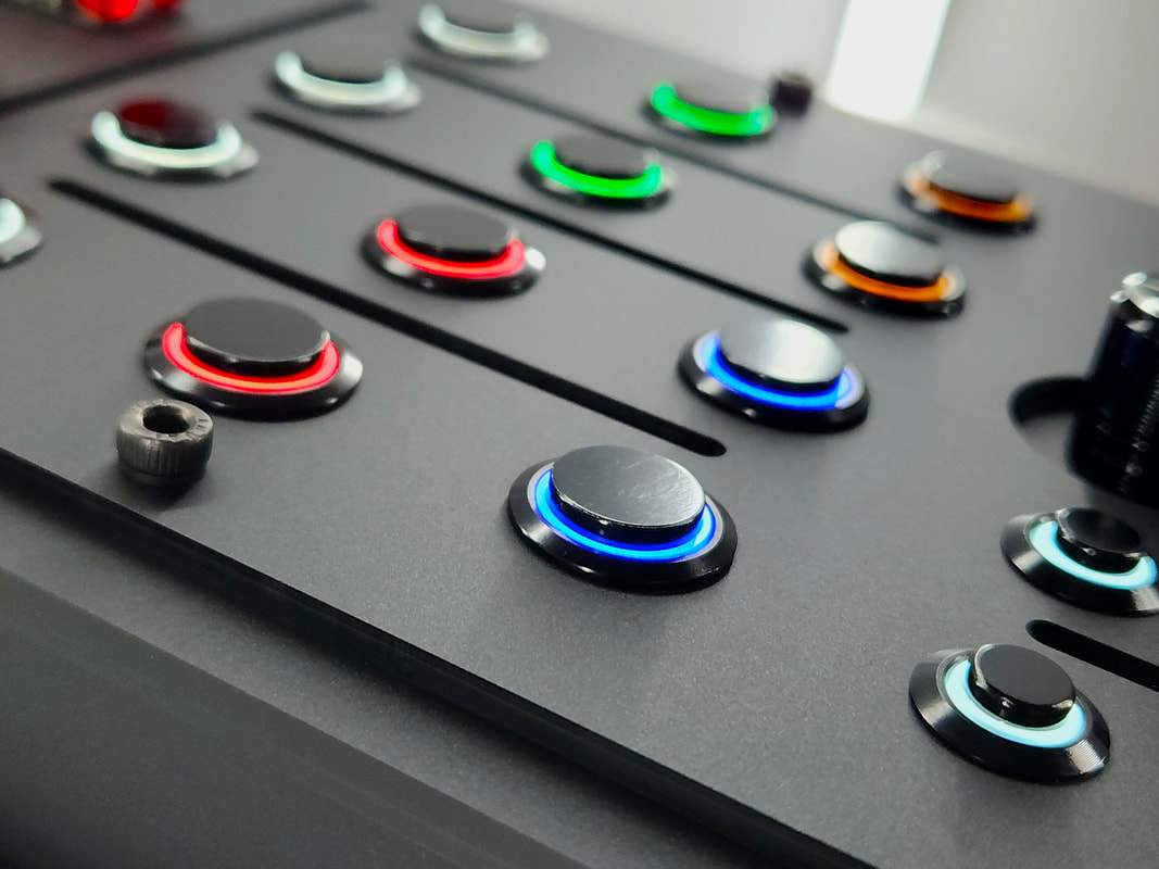 Sim Racing Button Boxes & Control Switch Panels for Sale